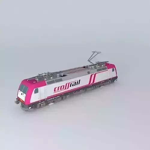 Bombardier TRAXX F140 AC2 Crossrail livery Free 3D model