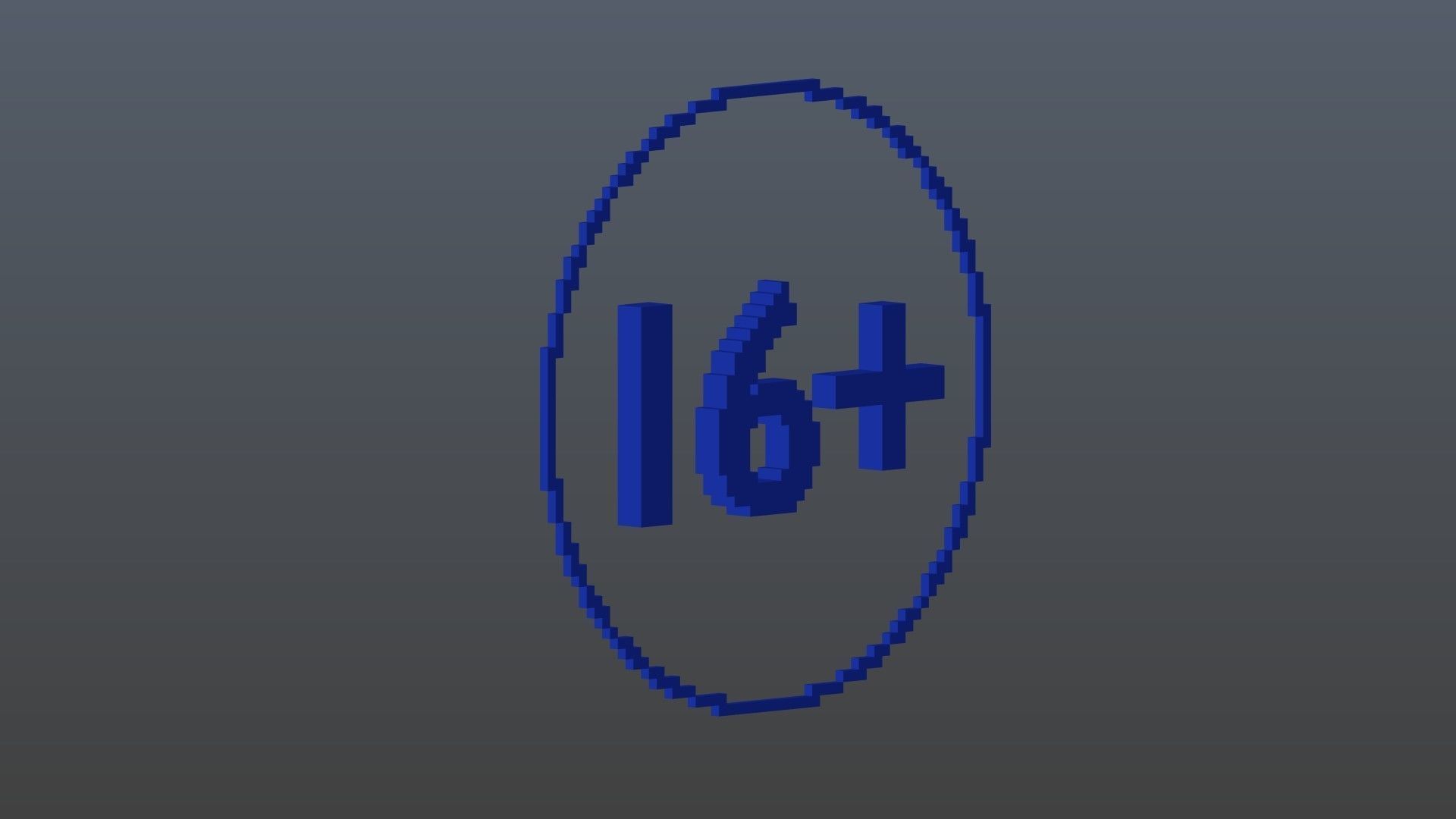 Sixteen plus voxel 3D model_7
