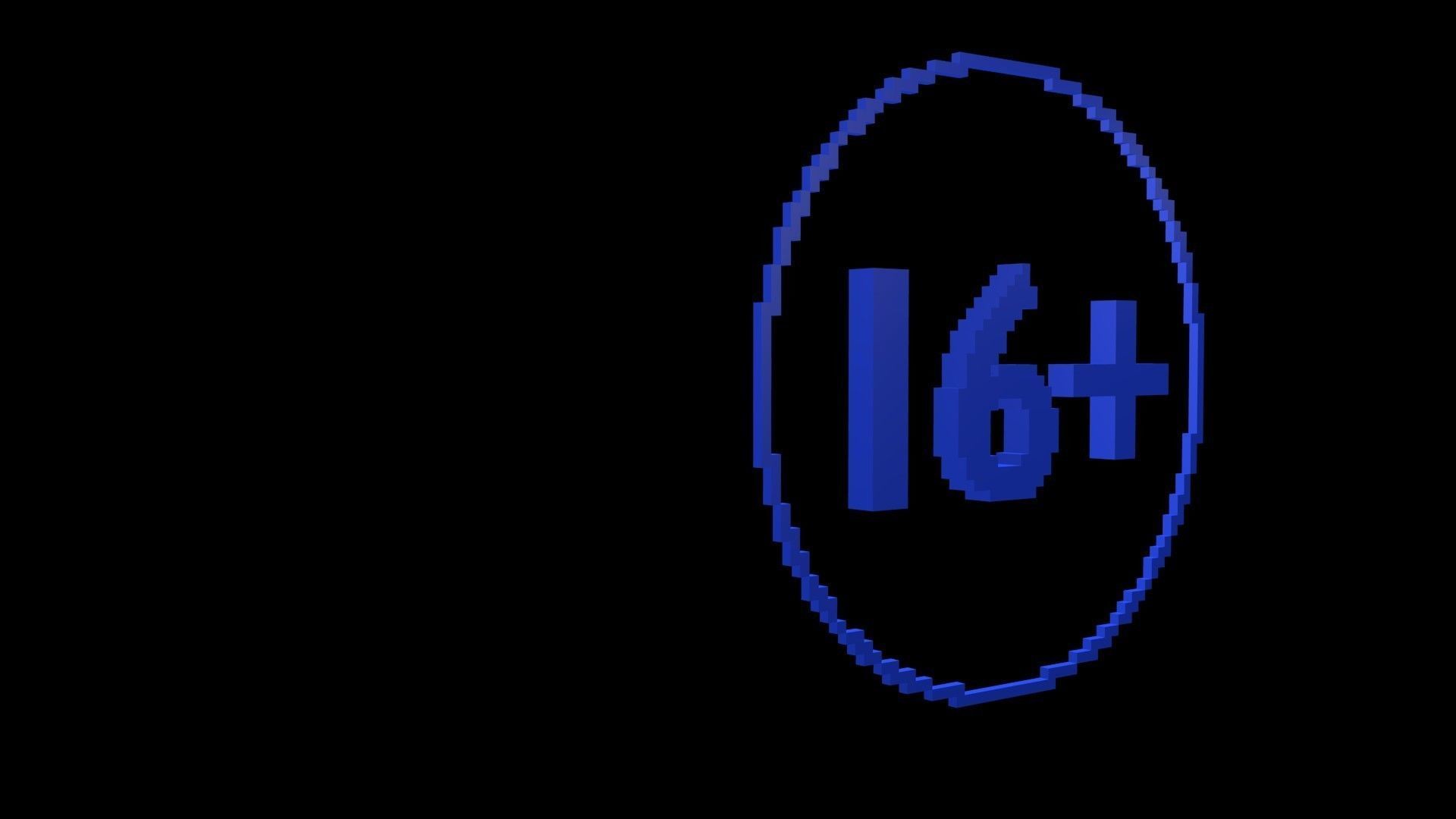 Sixteen plus voxel 3D model_2