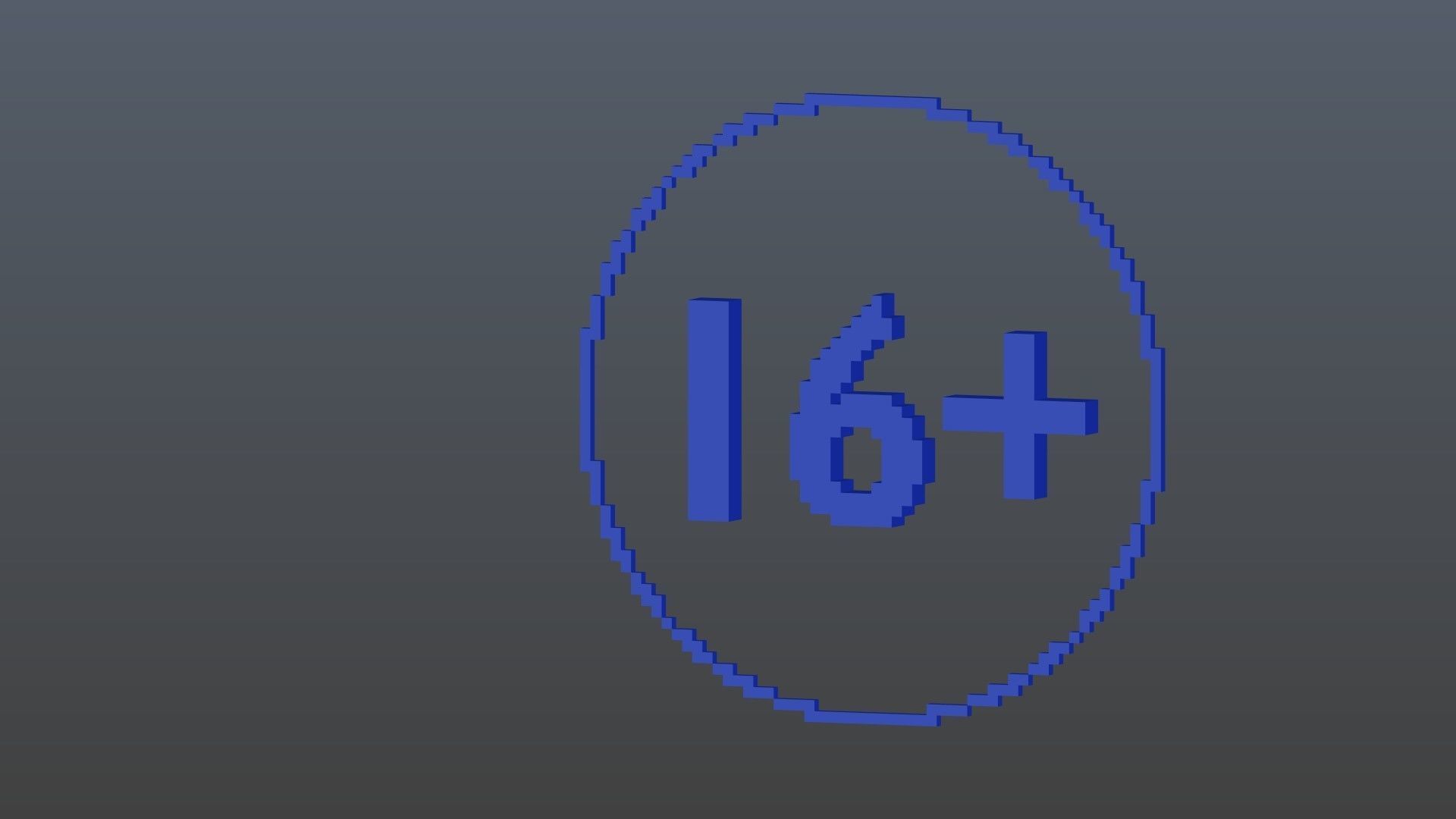 Sixteen plus voxel 3D model_8