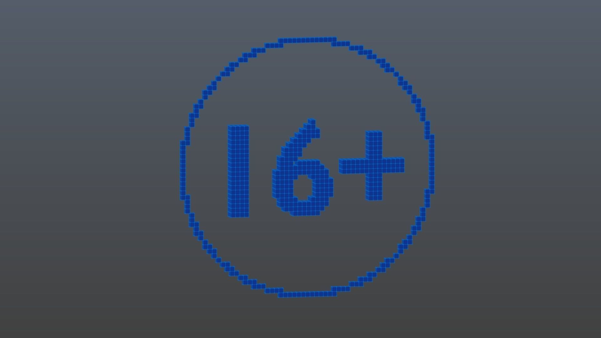 Sixteen plus voxel 3D model_9