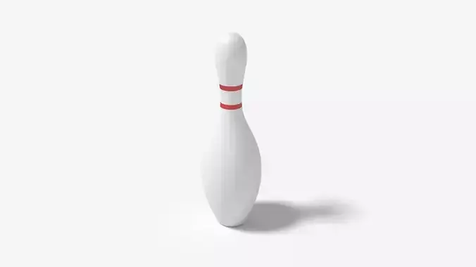 Bowling Pin 3D model