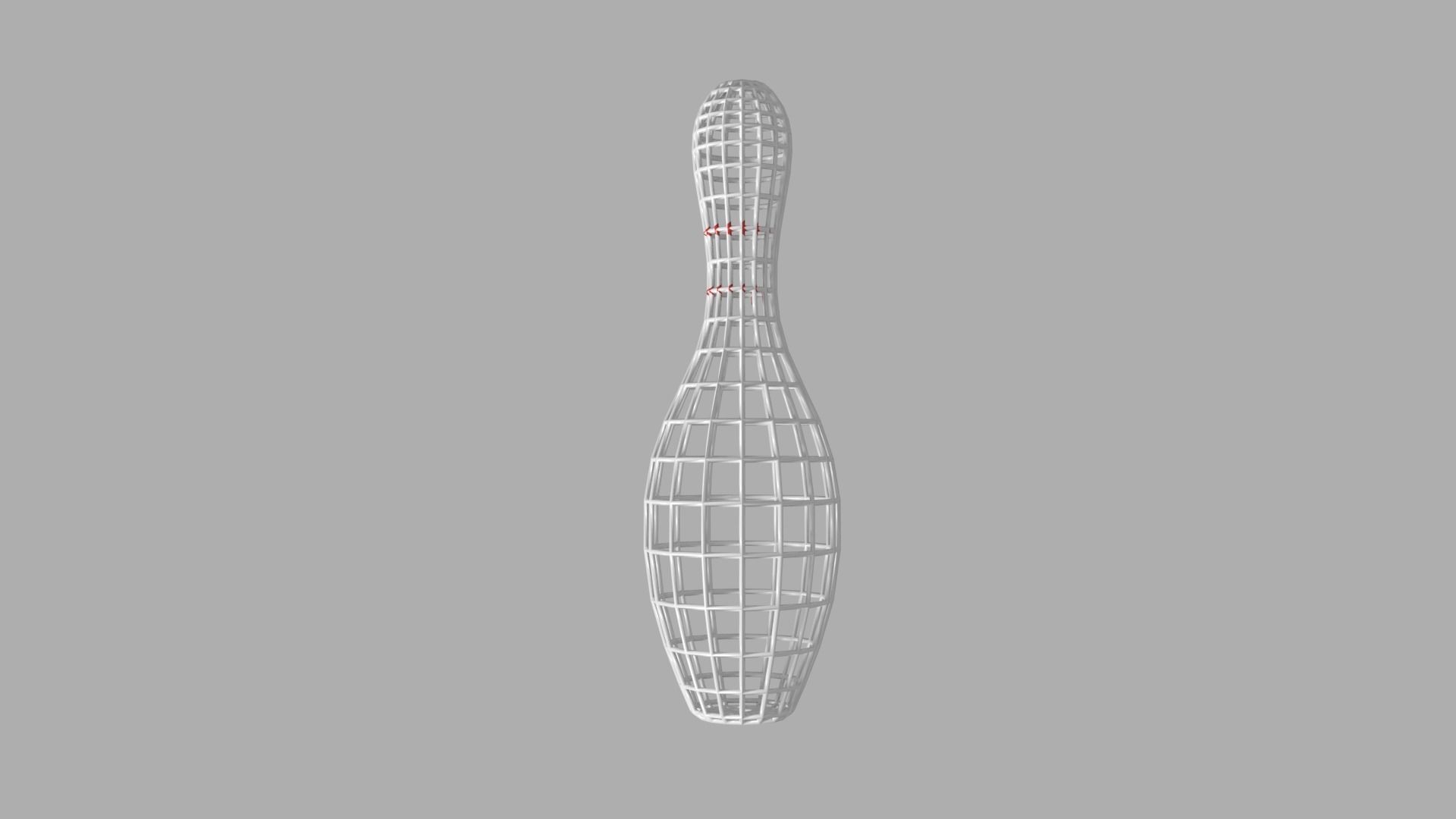 Bowling Pin 3D model_6