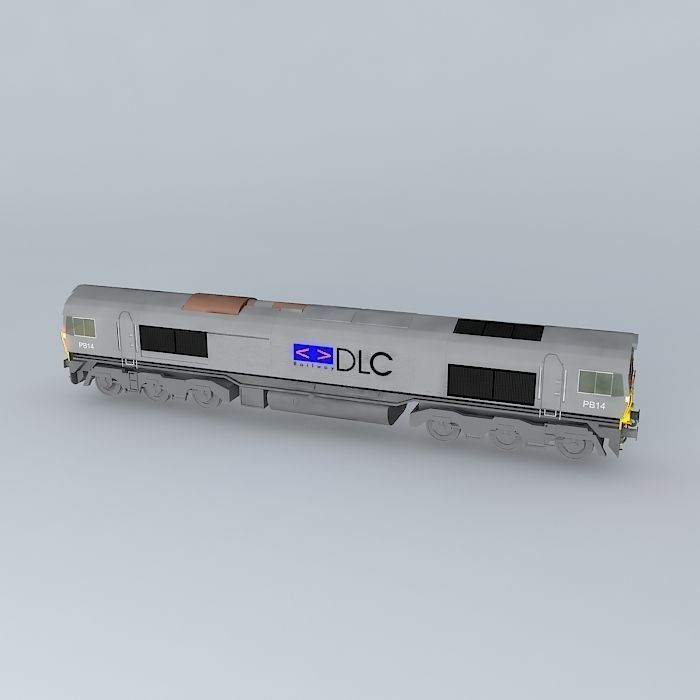 EMD -Class 66 JT42CWR  DLC Livery Free 3D model_1