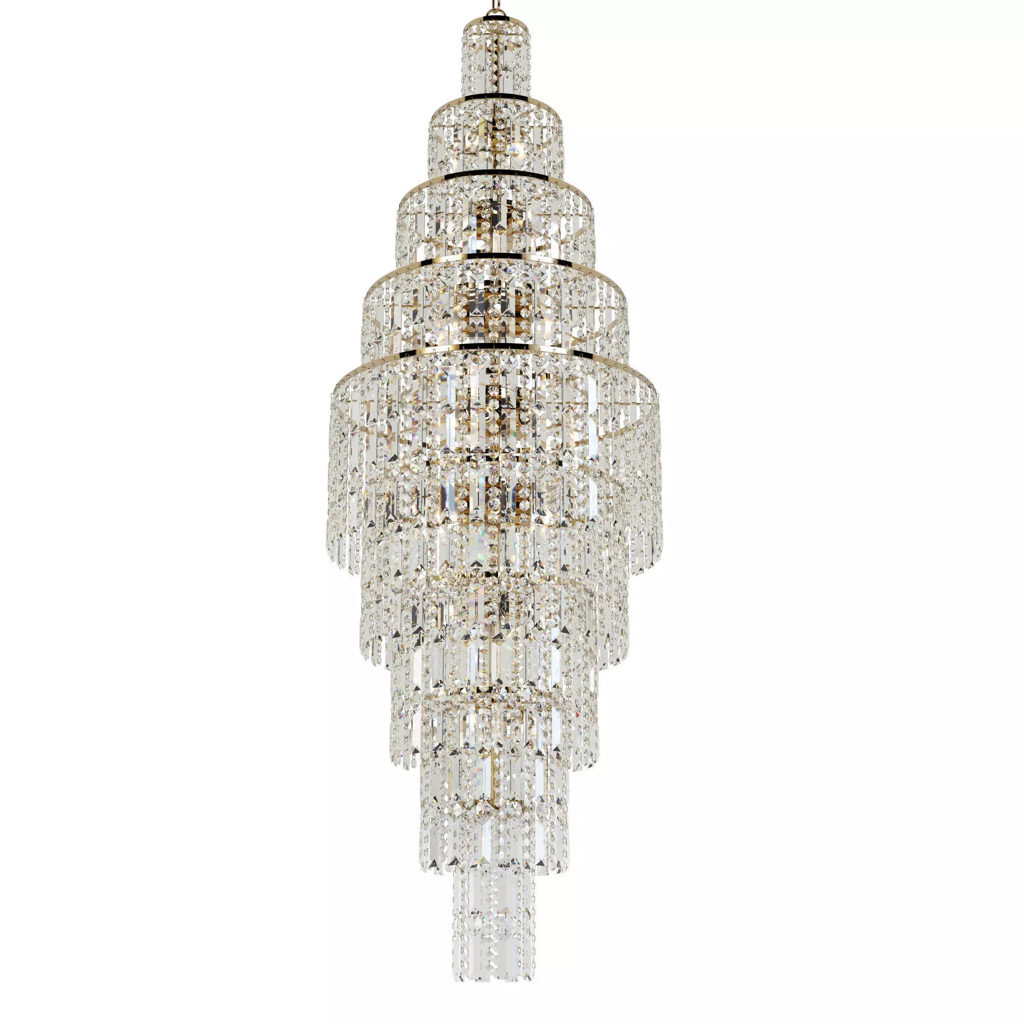 Chandelier Bergamo E 1 10 50 200 G 3D model_0
