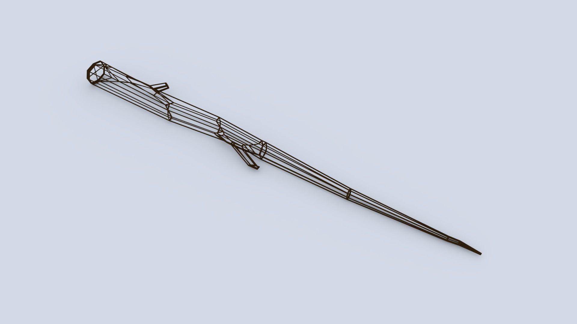 Stick 3D model_6