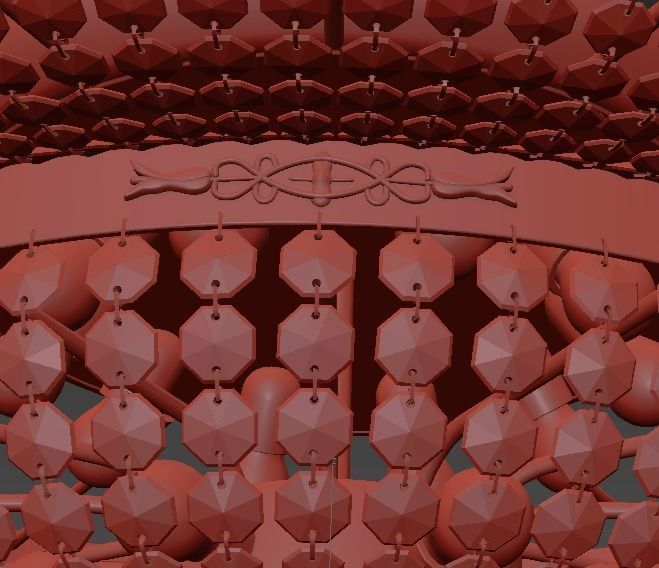 Chandelier Lodi E 1 8 100 200 MA 3D model_5