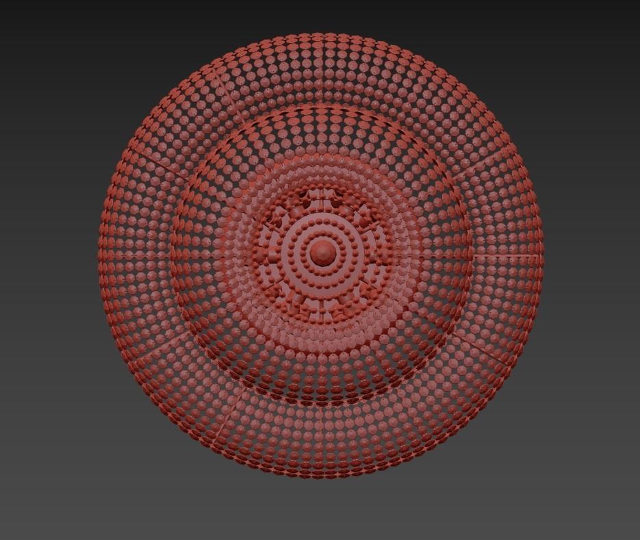 Chandelier Lodi E 1 8 100 200 MA 3D model_3