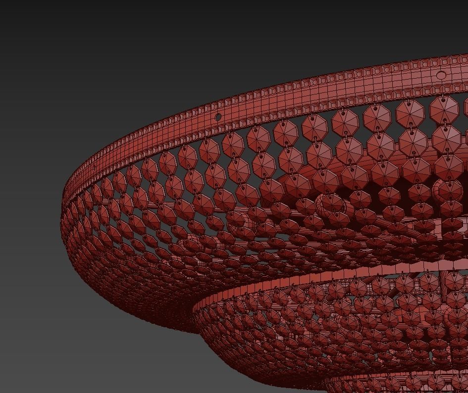 Chandelier Madena E 1 8 150 201 G 3D model_3