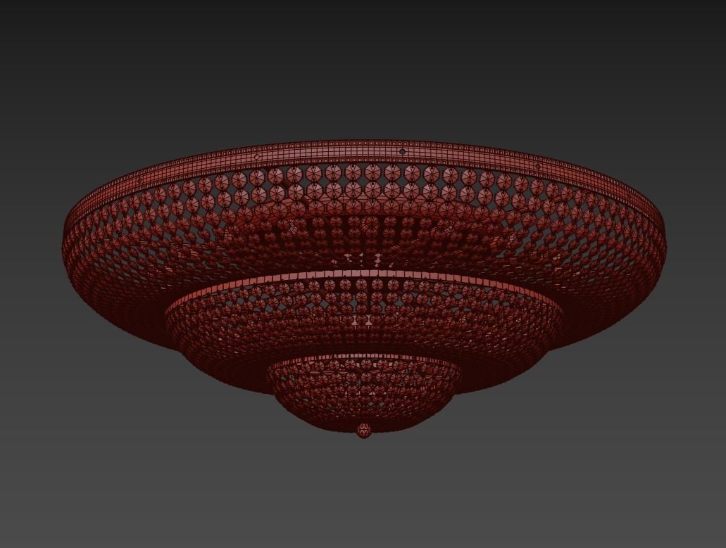 Chandelier Madena E 1 8 150 201 G 3D model_2