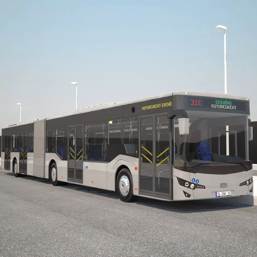 Isuzu Citiport 18 3D model_0