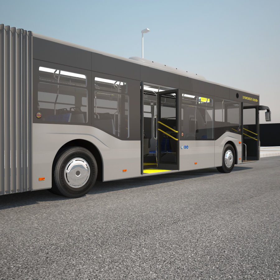 Isuzu Citiport 18 3D model_12