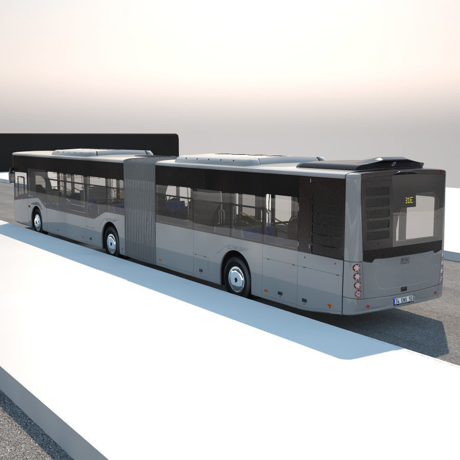 Isuzu Citiport 18 3D model_9