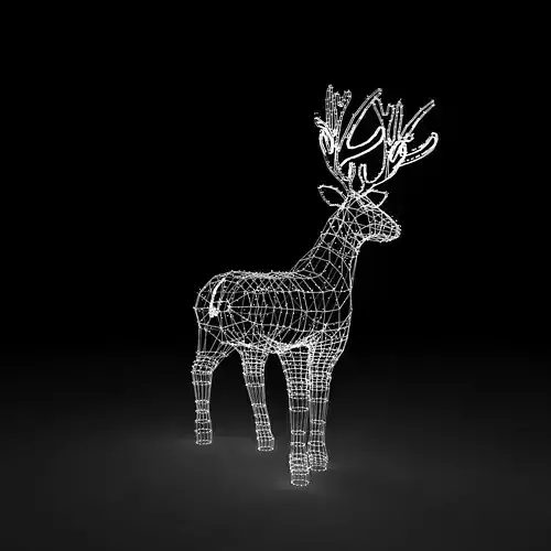 Christmas Decoration Out Door Led Lighted Deer