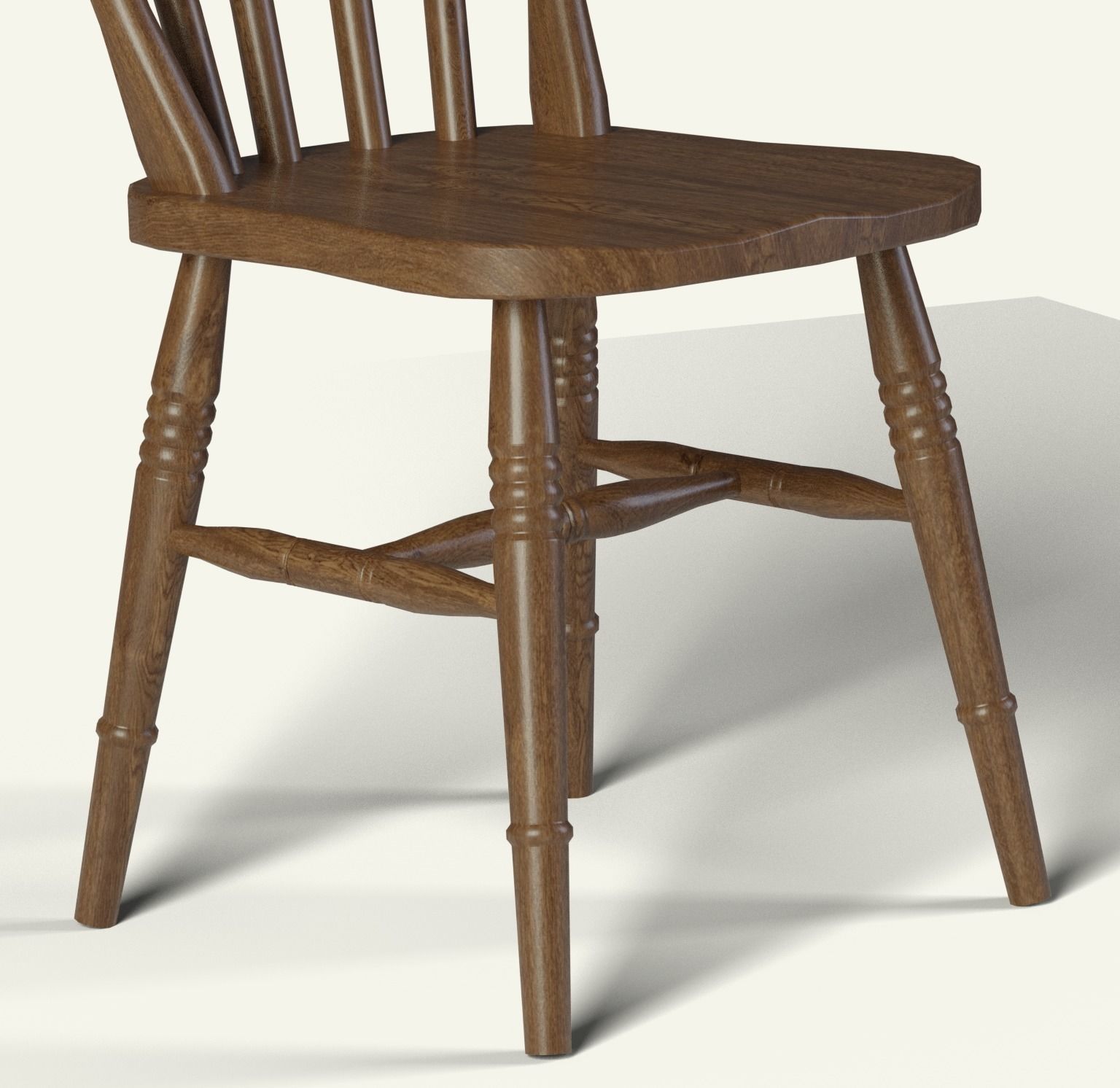 Dining Chair 3D model_3