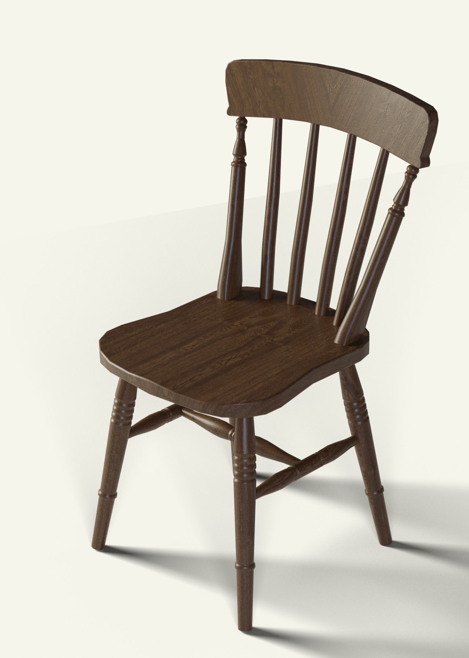 Dining Chair 3D model_1