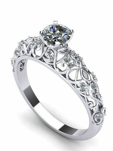 diamond ring   bendes jewelry  3D print model