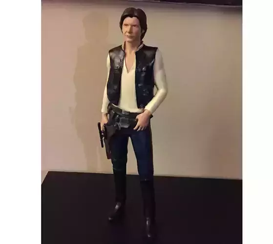 Han Solo HQ 1-6 Scale  30cm 3D print model