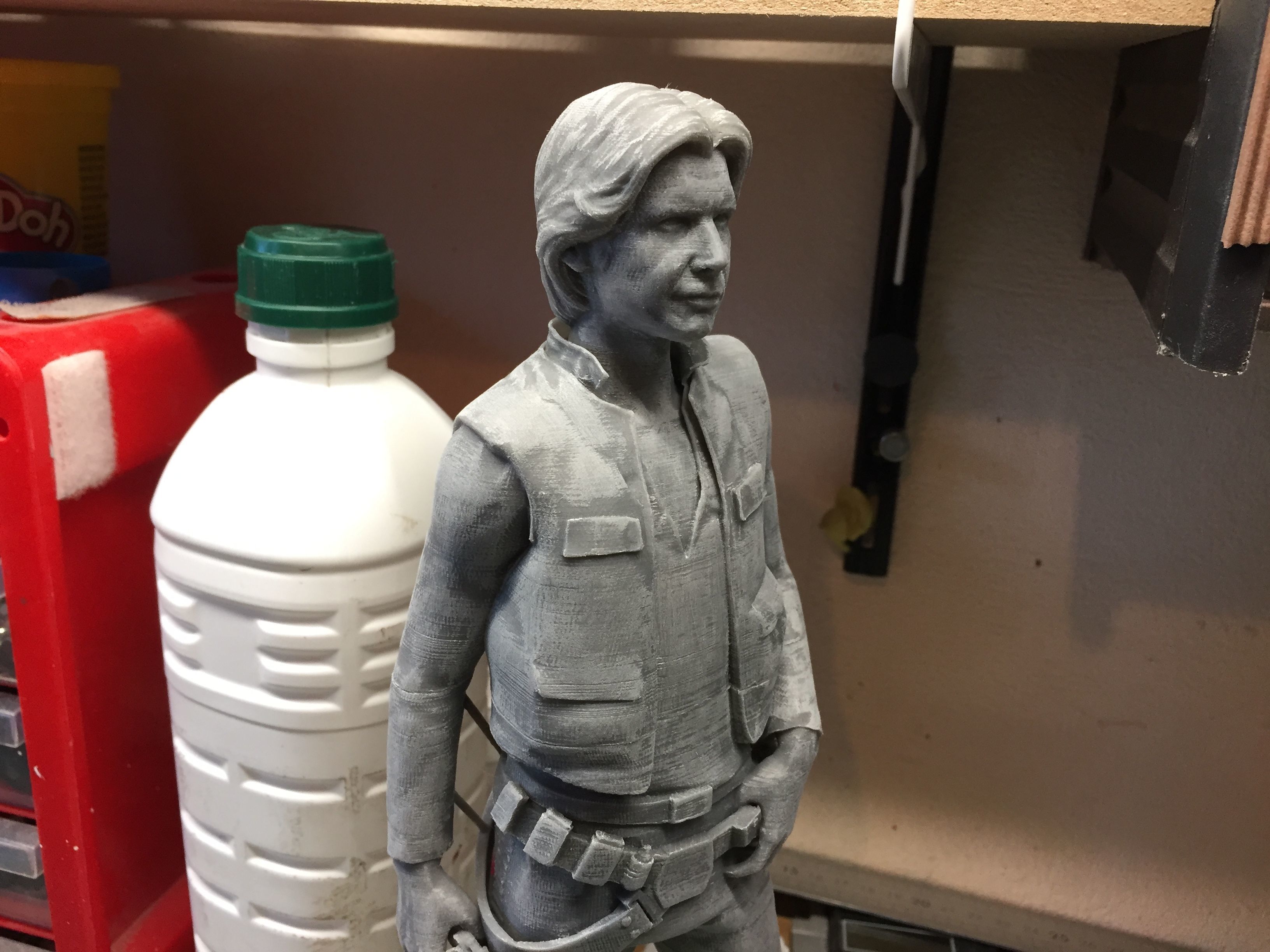 Han Solo HQ 1-6 Scale  30cm 3D print model_5
