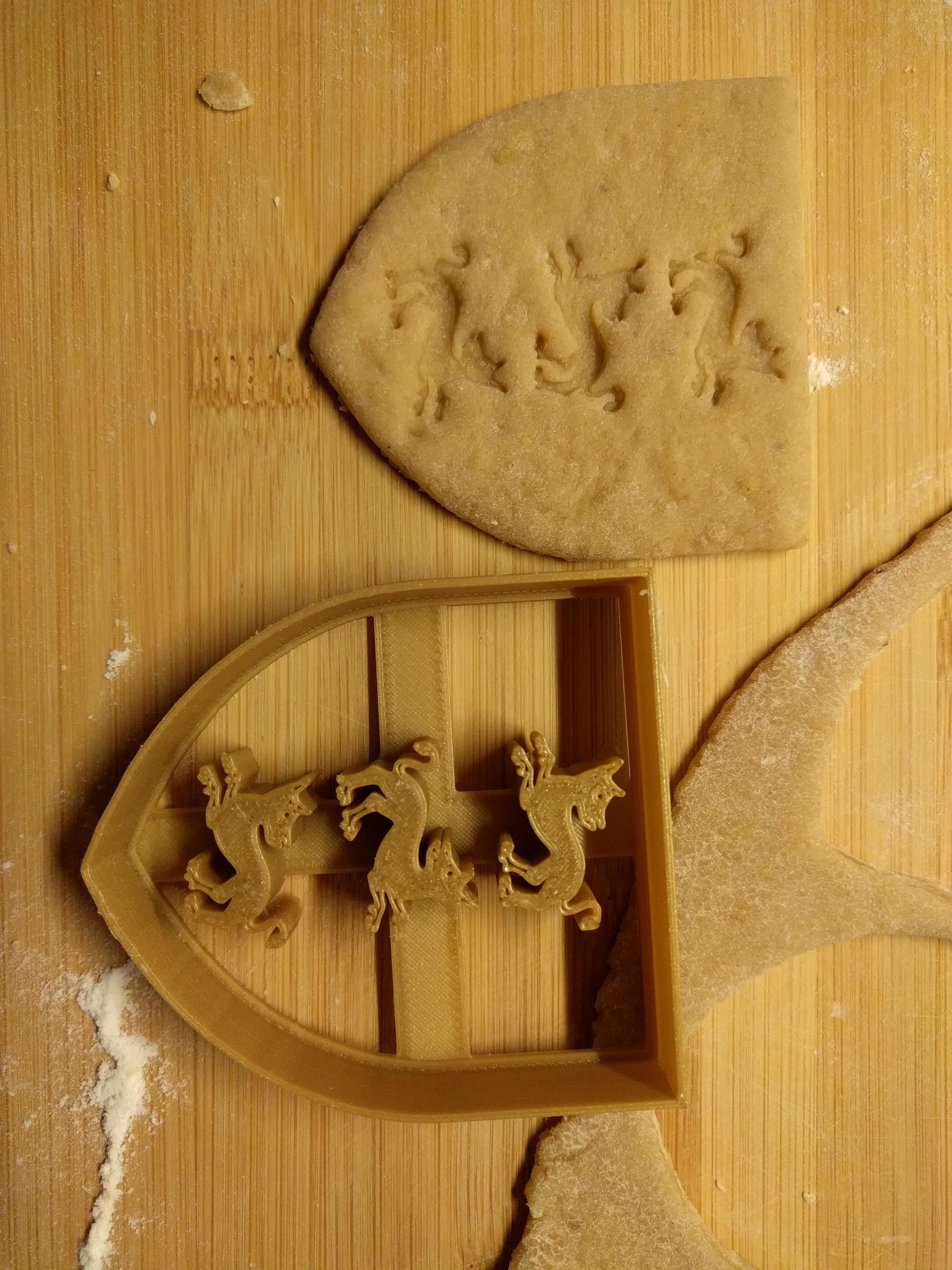 Game of thrones cookie cutters 3D print model_7