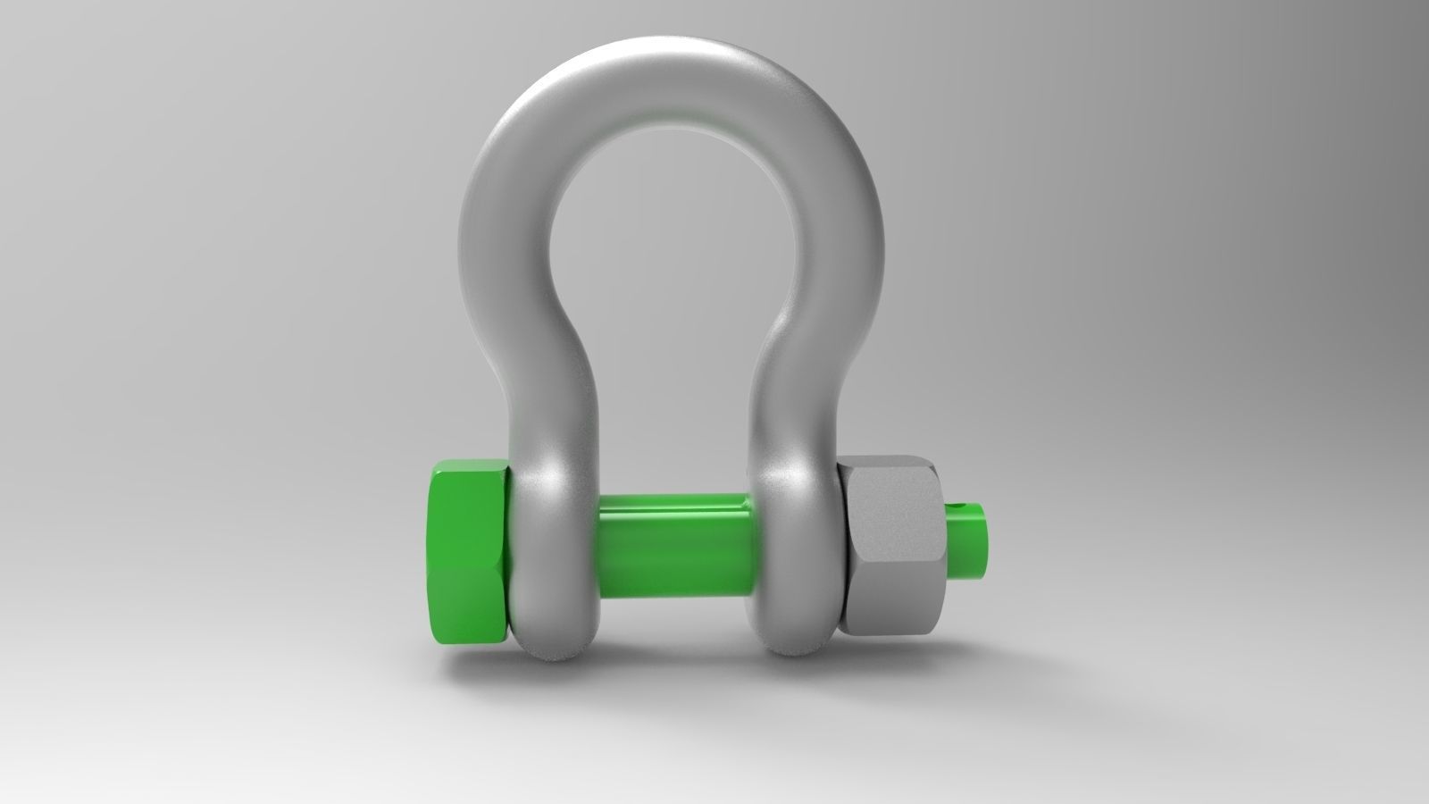 NURBS ANCHOR SHACKLE 3D model_1