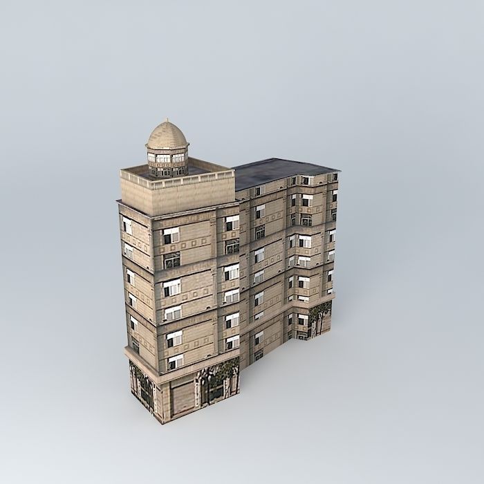 Wuhan building 3D model_1