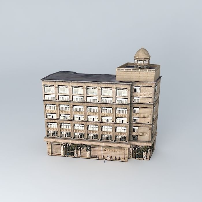 Wuhan building 3D model_2