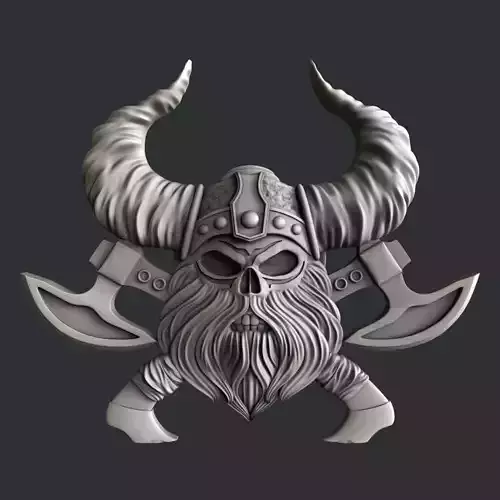 3d STL models for CNC router viking