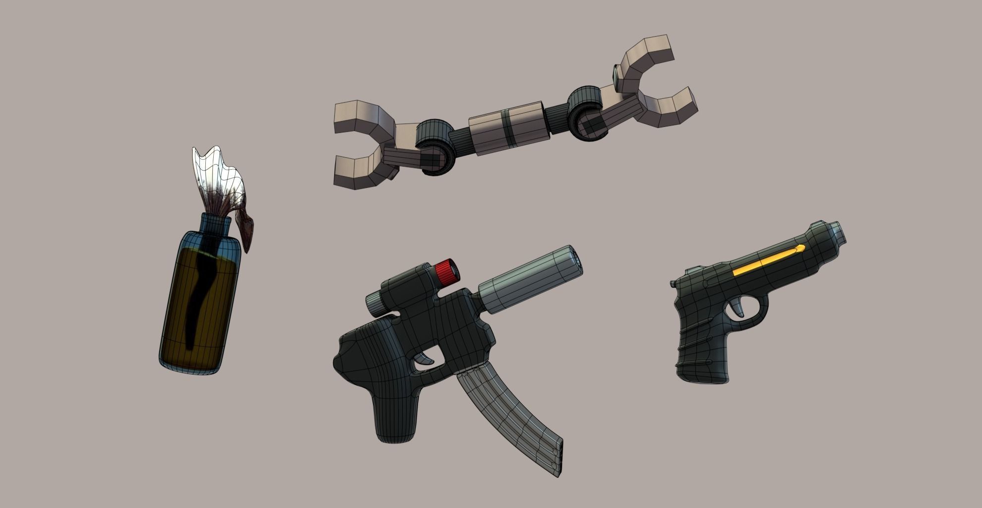 Lego Robbers mini Pack two 3D model_6