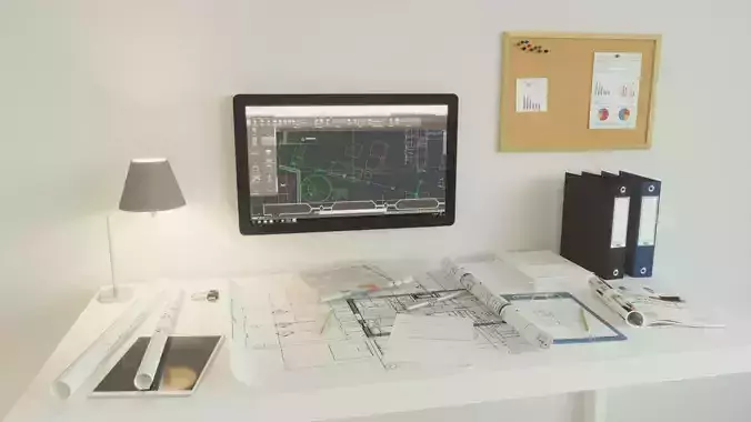 Office set architect