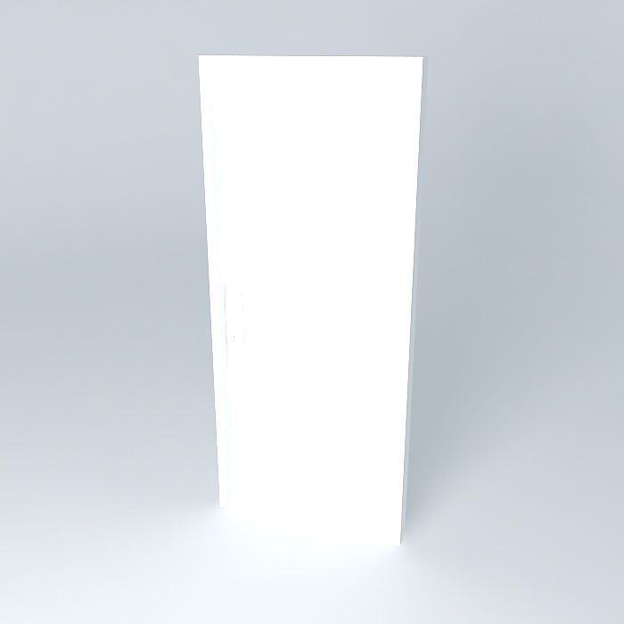 Port 90 door Free 3D model_1