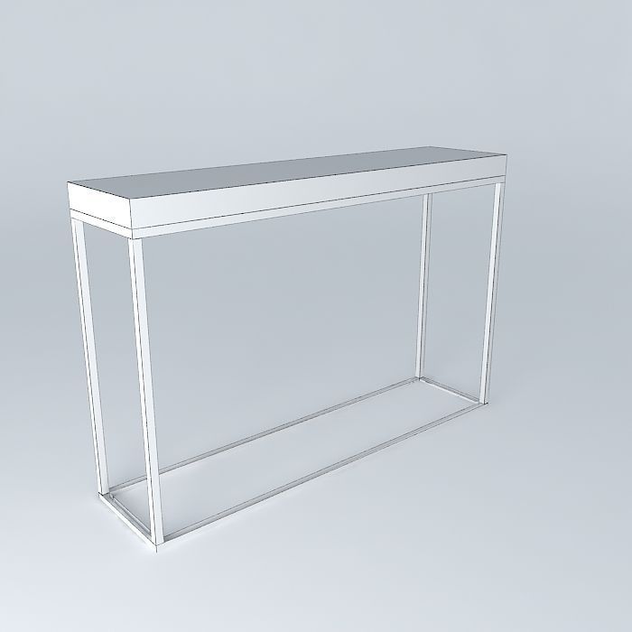 Aparador table Free 3D model_4