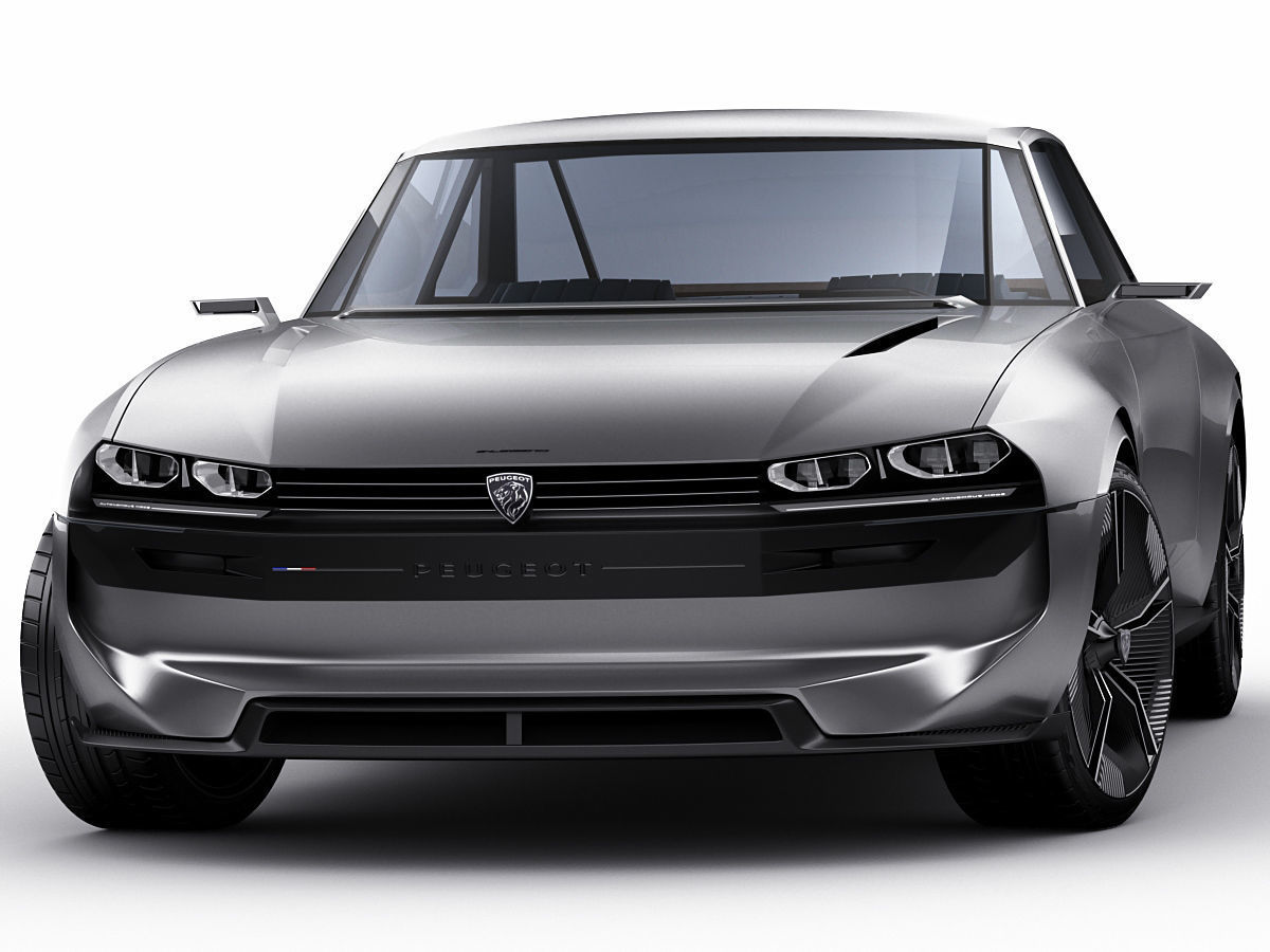 Peugeot E-Legend Concept 3D model_10