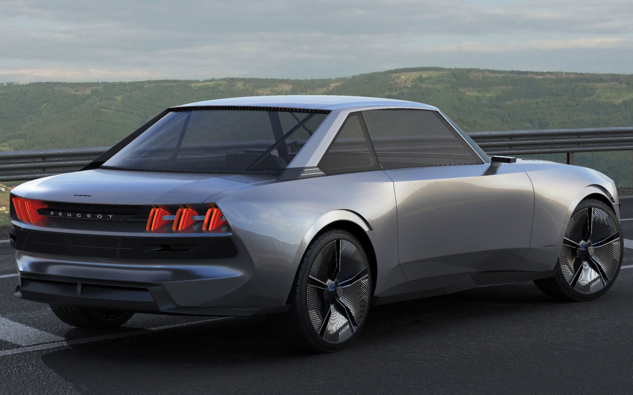 Peugeot E-Legend Concept 3D model_14