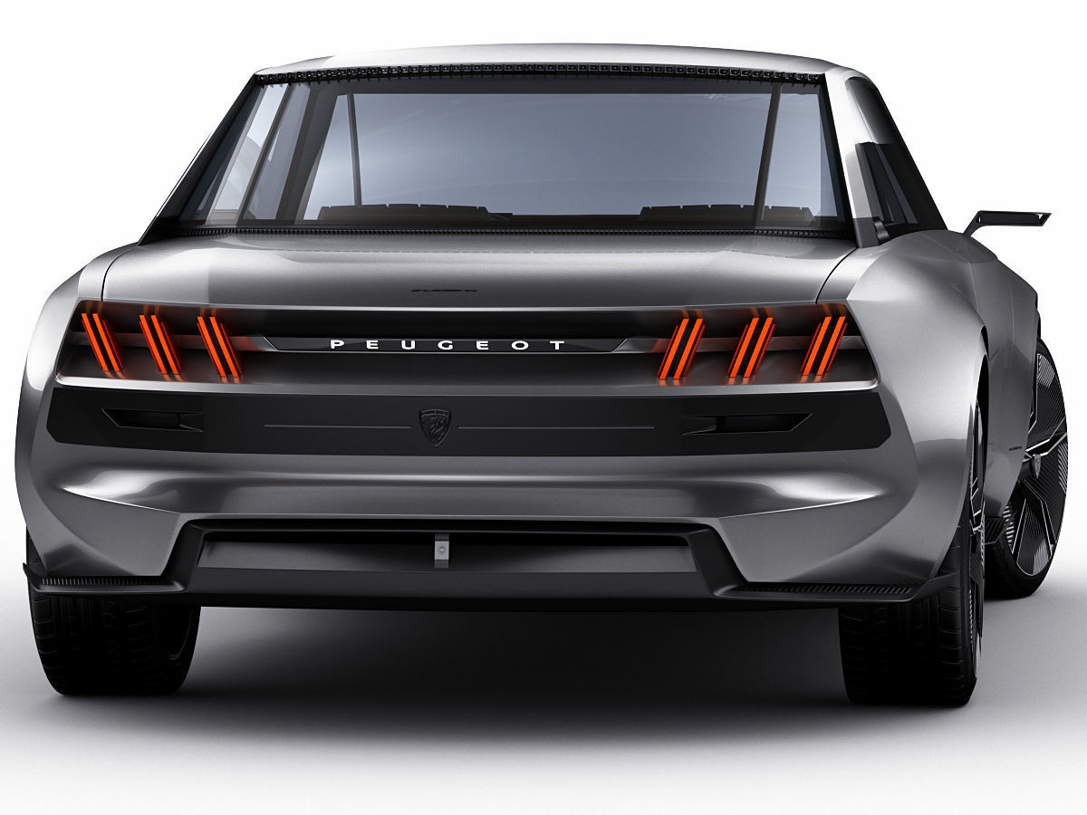 Peugeot E-Legend Concept 3D model_11