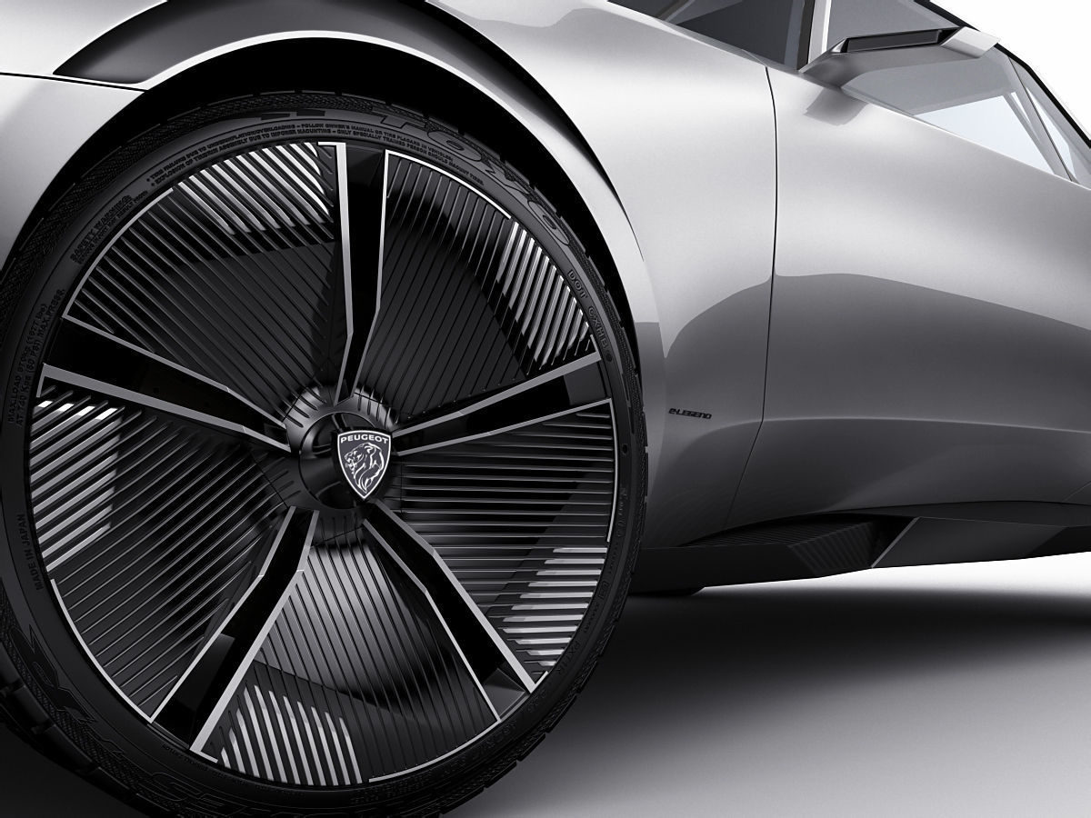 Peugeot E-Legend Concept 3D model_12