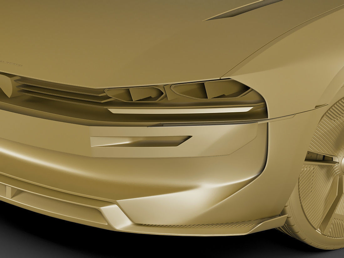 Peugeot E-Legend Concept 3D model_17