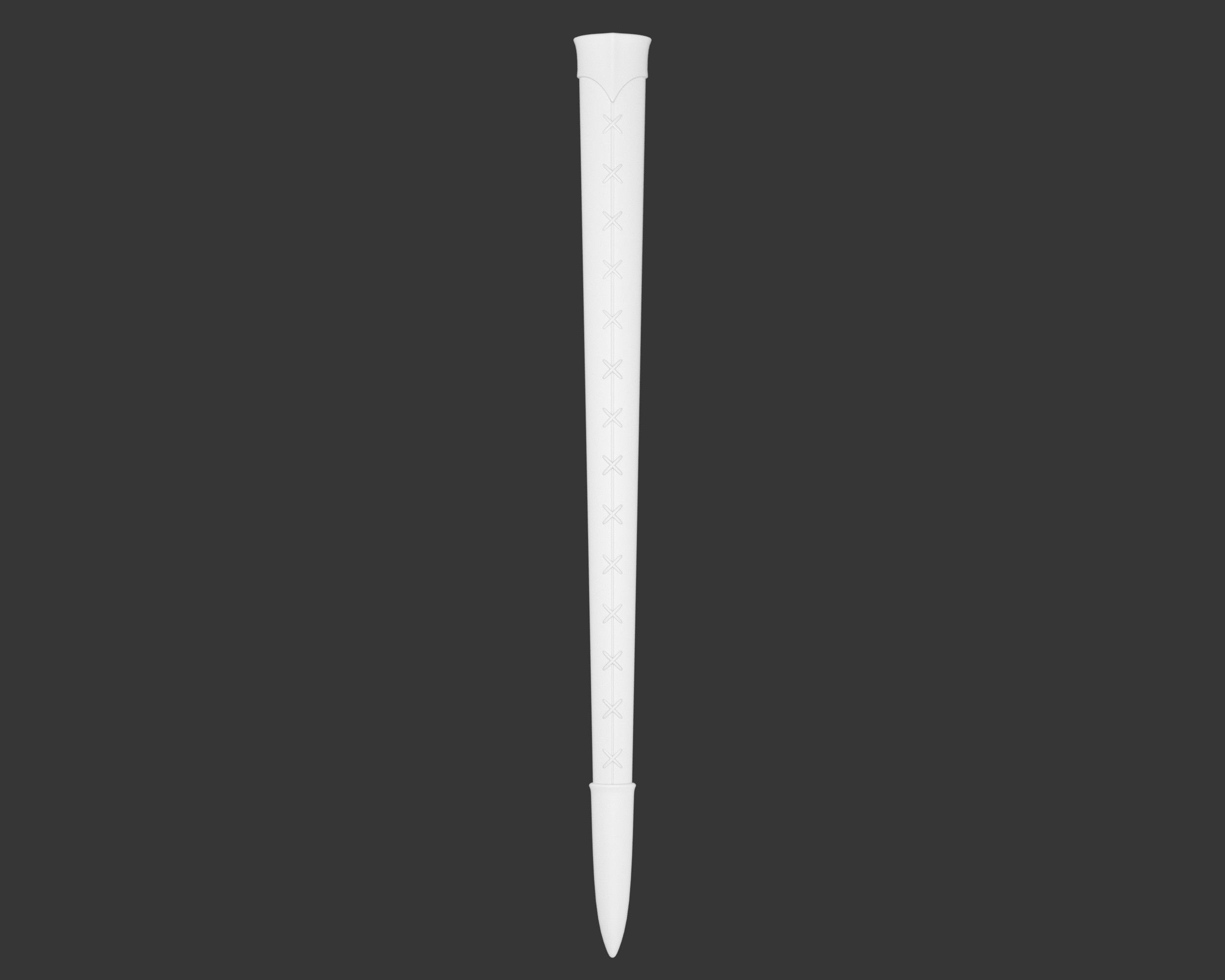 Medieval Elegant Weapon Short Sword Low-poly 3D model_17