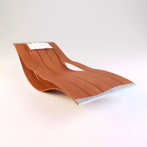 Chaise lounge from Pooz in two versions