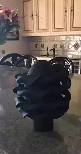 Flywheel Vortex Tube mk1 3D print model