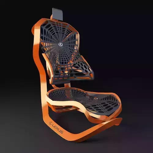 Lexus kinetic chair 3D model Lexus kinetic chair 3D model