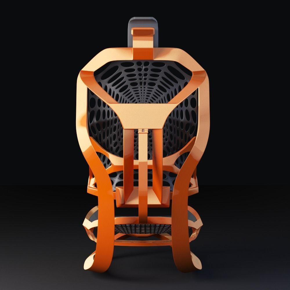 Lexus kinetic chair 3D model_4
