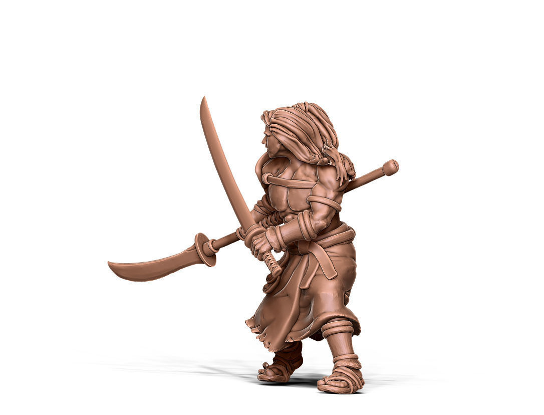Ronin 3D print model - 35 mm scale 3D print model_2