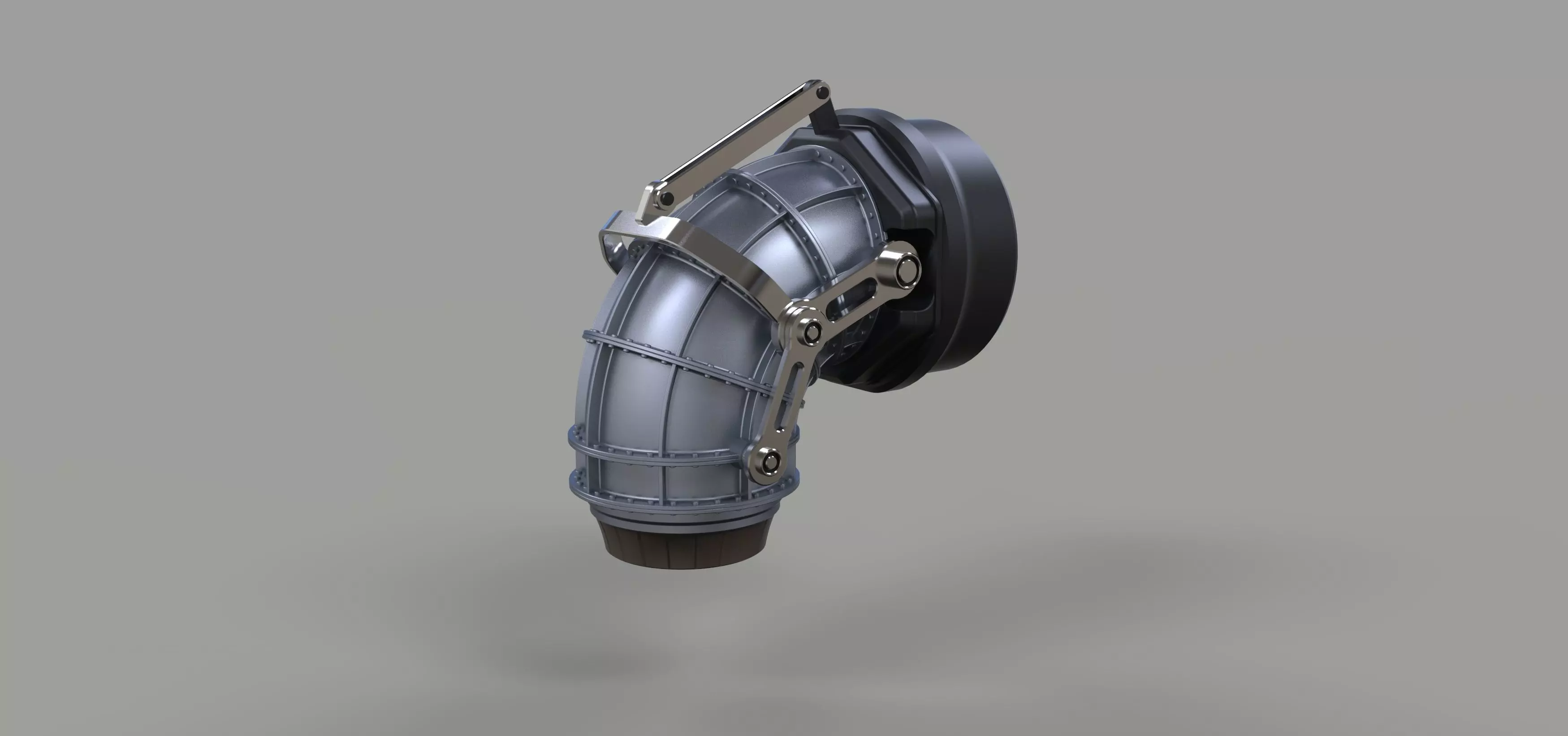 Jet nozzle 3D model_0