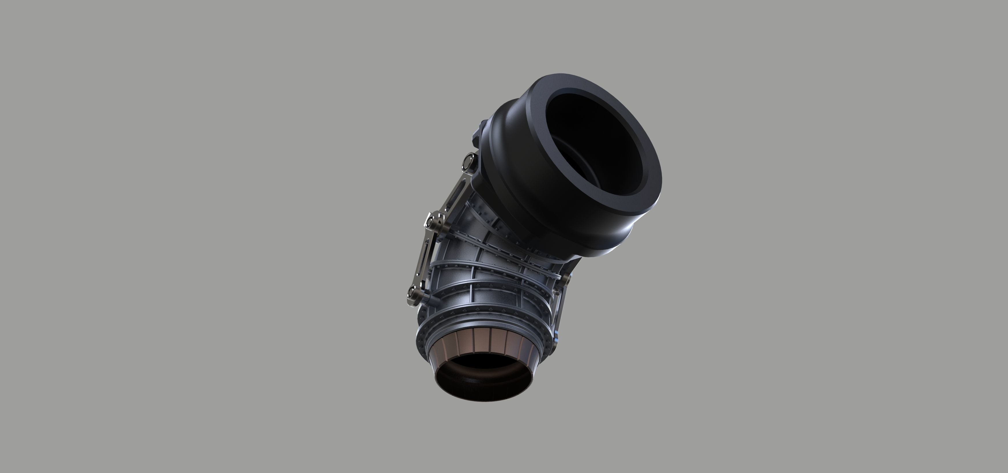 Jet nozzle 3D model_9