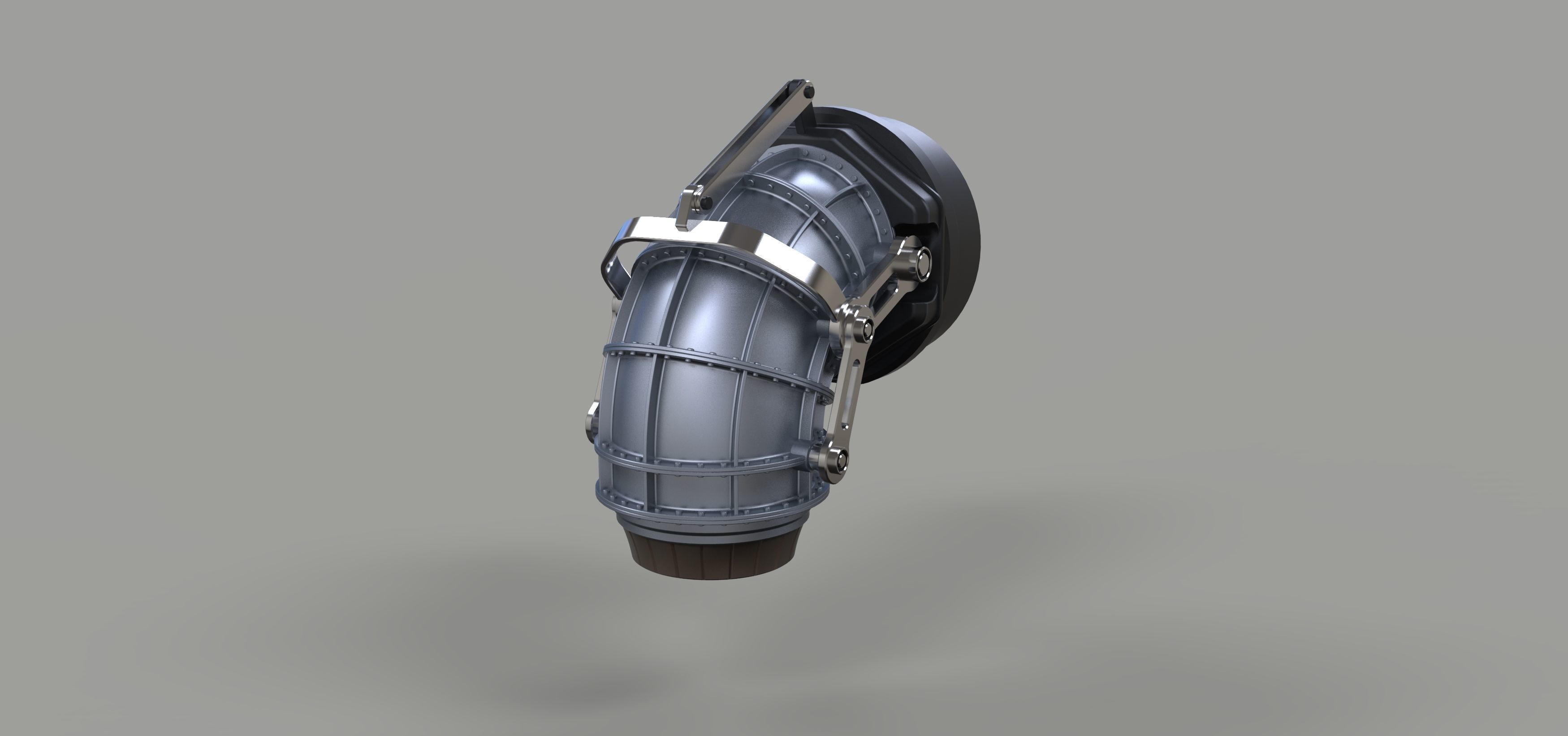 Jet nozzle 3D model_1
