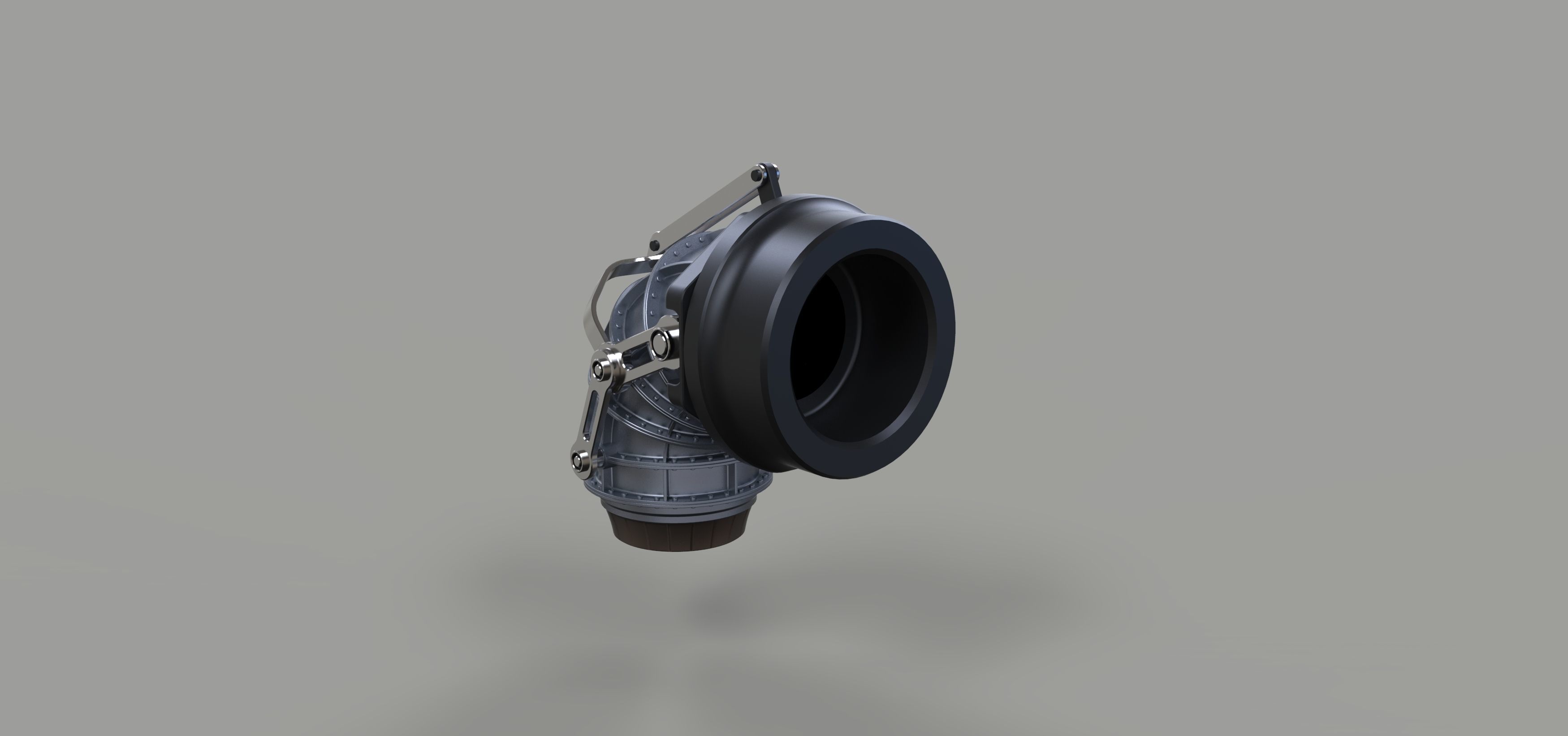 Jet nozzle 3D model_7
