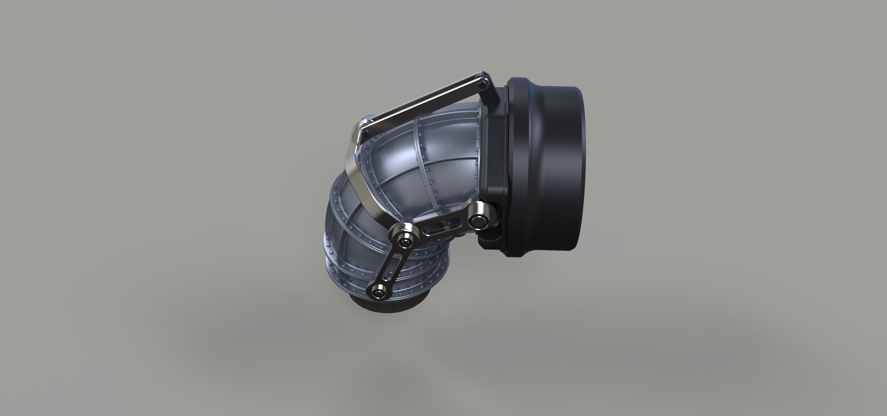 Jet nozzle 3D model_4