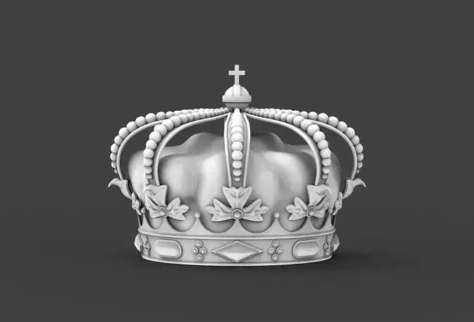 Crown 3D print model