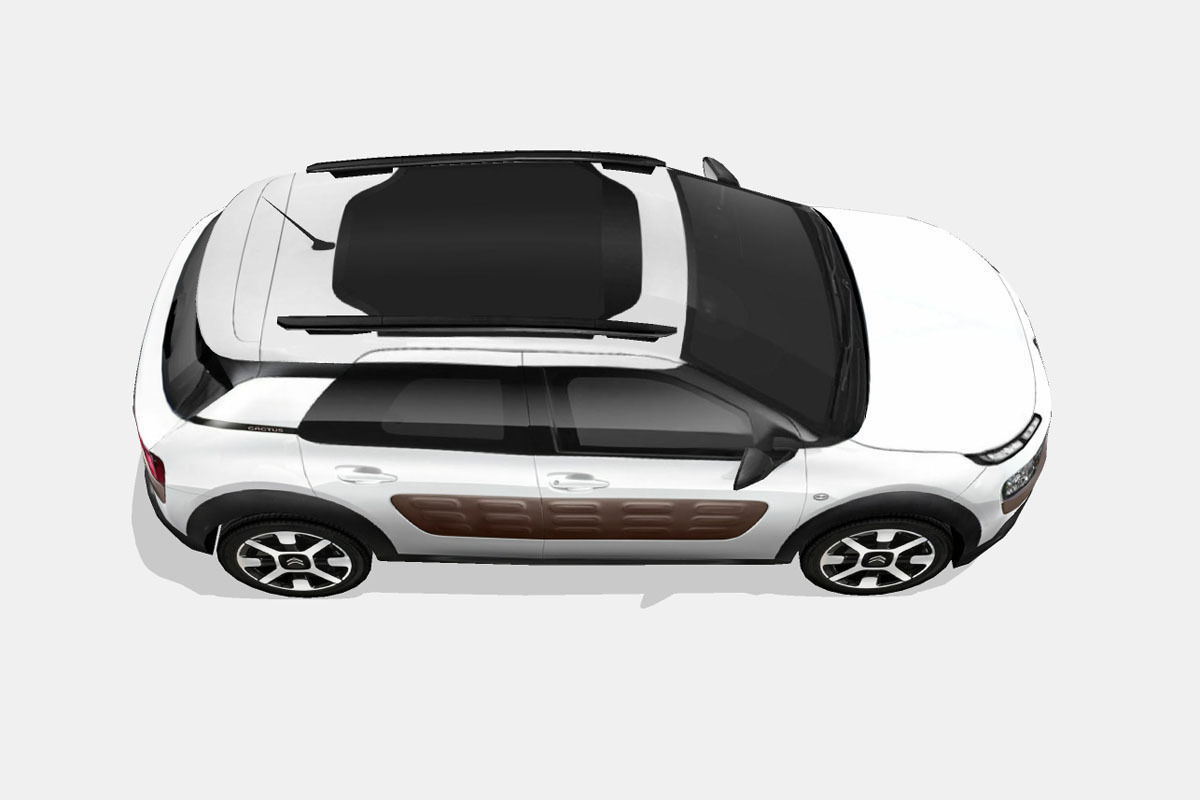 Citroen C4 Cactus Low-poly 3D model_13